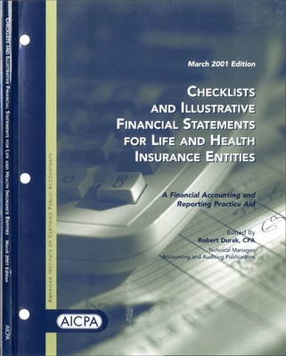 Checklists And Illustrative Financial Statements For Life And Health I