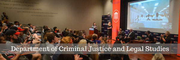 Criminal Justice and Legal Studies, Department of