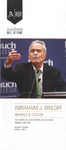 Accounting Hall of Fame: Abraham J. Briloff, Remarks, Citation & Response, Atlanta, Georgia, August 4, 2014 by American Accounting Association