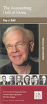 Accounting Hall of Fame: Ray J. Ball, Remarks and Citation , San Diego, California, January 23, 2010 by American Accounting Associatin and The Ohio State University