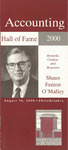 Accounting Hall of Fame: Shaun Fenton O'Malley, Remarks, Citation and Response, Philadelphia, August 14, 2000