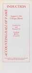 Accounting Hall of Fame Induction:  Citation for and Response by Elmer Boyd Staats, Chicago, Illinois, August 6, 1981