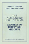 Accounting Hall of Fame: Profiles of Thirty-Six Members