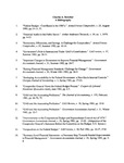 Charles A. Bowsher, A Bibliography by Anonymous