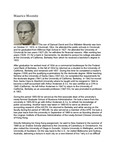 Maurice Moonitz [Inducted 1979]