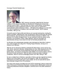 George David Anderson [Inducted 2018]