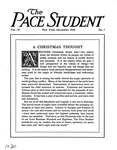 Pace Student, vol.4 no. 1, December, 1918 by Pace & Pace