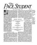 Pace Student, vol.6 no .11, October, 1921