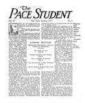 Pace Student, vol.6 no .2, January, 1921 by Pace & Pace