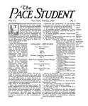 Pace Student, vol.6 no .3, February, 1921