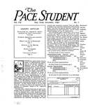 Pace Student, vol.7 no .1, December, 1921