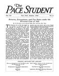 Pace Student, vol.7 no .2, January, 1922 by Pace & Pace