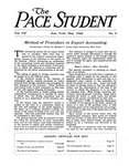 Pace Student, vol.7 no .6, May, 1922 by Pace & Pace