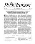 Pace Student, vol.7 no .7, June, 1922 by Pace & Pace
