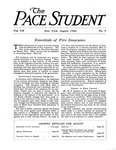 Pace Student, vol.7 no .9, August, 1922