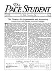 Pace Student, vol.8 no 12, November, 1923 by Pace & Pace