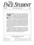 Pace Student, vol.8 no 5, April, 1923 by Pace & Pace