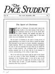 Pace Student, vol.9 no 1, December, 1923 by Pace & Pace