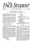 Pace Student, vol.9 no 3, February, 1924 by Pace & Pace