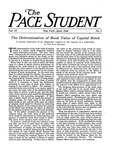 Pace Student, vol.9 no 5, April, 1924