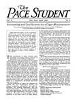 Pace Student, vol.10 no 5, April, 1925 by Pace & Pace