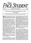Pace Student, vol.11 no 1, December, 1925 by Pace & Pace