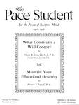 Pace Student, vol.11 no 5, April, 1926