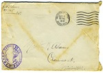Allan Boyce Adams, F.A. Camp De Souge, A.P.O 705, American E.F., France to Mrs. Joel Randolph Adams, Claremont, Mississippi. December 1, 1918.