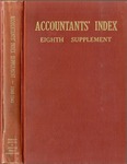 Accountants' index. Eighth supplement, a bibliography of accounting literature, January 1948-December 1949 (Inclusive) by American Institute of Accountants and Miriam W. Donnelly