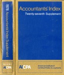 Accountants' index. Twenty-seventh supplement, January-December 1978, volume 2: M-Z by American Institute of Certified Public Accountants and Jane Kubat