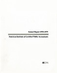 AICPA annual report 1978-79 by American Institute of Certified Public Accountants