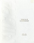 AICPA annual report 1993-94;  Vision & leadership