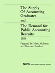 Supply of accounting graduates and the demand for public accounting recruits, 1988 by Mary McInnes and Beatrice Sanders