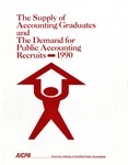 Supply of accounting graduates and the demand for public accounting recruits, 1990