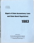 Digest of state accountancy laws and state board regulations, 1983 by American Institute of Certified Public Accountants and National Association of State Boards of Accountancy