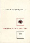 AIA Annual report 1955; Charting the course of the profession