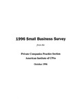 1996 Small business survey, October 1996