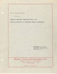 Proceedings of the Benevolent Fund of the American Institute of Certified Public Accountants, held at the Annual meeting, New York, September 19, 1970 by American Institute of Certified Public Accountants. Benevolent Fund.