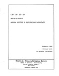 Proceedings: Fall meeting of Council of the American Institute of Certified Public Accountants, Los Angeles, Calif., October 4, 1969.