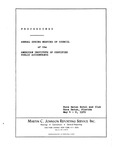 Proceedings: Annual Spring meeting of Council of the American Institute of Certified Public Accountants, Boca Raton, Fla., May 4-6, 1970 by American Institute of Certified Public Accountants. Council