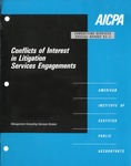 Conflicts of interest in litigation services engagements; Consulting services special report, 93-2