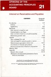 Interest on receivables and payables; Opinions of the Accounting Principles Board 21;APB Opinion 21; by American Institute of Certified Public Accountants. Accounting Principles Board