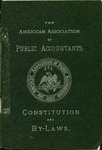 Constitution and by-laws with amendments January 19th, 1897 by American Association of Public Accountants