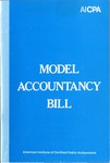 Model accountancy bill by American Institute of Certified Public Accountants