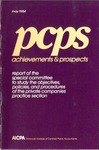 PCPS achievements & prospects : report by Special Committee to Study the Objectives, Policies, and Procedures of the Private Companies Practice Section