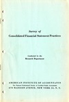 Survey of consolidated financial statement practices