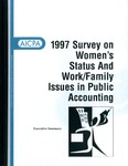 1997 Survey on women's status and work/family issues in public accounting : executive summary;Survey on women's status and work/family issues in public accounting, executive summary;Women's status and work/family issues in public accounting, executive summary