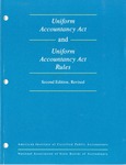 Uniform Accountancy Act and Uniform Accountancy Act rules, second edition, revised