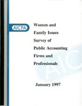 Women and family issues survey of public accounting firms and professionals by American Institute of Certified Public Accountants. AICPA Market Research Team