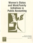 Women's status and work/family initiatives in public accounting : Executive summary